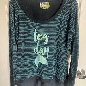 Little Mermaid ”Leg Day” Performance Top wi